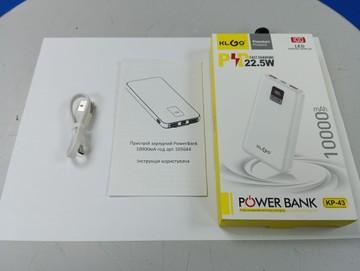 Б/в Повербанк Klgo kp-43 10000mah 22.5w 01-200965556