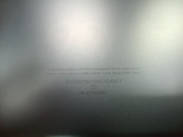Б/в Ноутбук Apple macbook air 13.6'' a3113/m3/ram8gb/ssd256gb/gpu 8 core 01-200995460