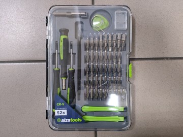 Б/в Набір інструментів Alza Tools precision repair set 52pcs 01-201003538