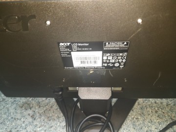 Б/в Монітор Acer x193w 01-201011567