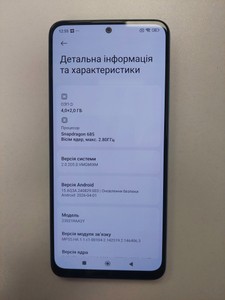 Б/в Мобільний телефон Xiaomi redmi note 12 4/128gb 01-201011863