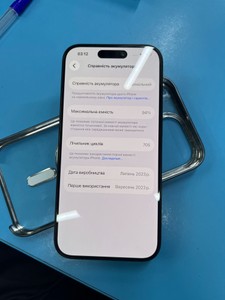 Б/в Мобільний телефон Apple iphone 15 pro 256gb 01-201024022