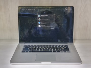 Б/в Ноутбук Apple macbook pro/ a1398/core i7 2.4hgz/ram8gb/ssd256gb/intel hd4000 01-200979092