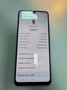 Б/в Мобільний телефон Samsung a325f galaxy a32 4/128gb 01-201052290
