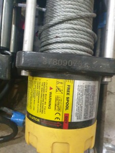 Б/у Лебедка T-Max atwpro-3500 12v/1.587 т 4.8mm 01-201054077