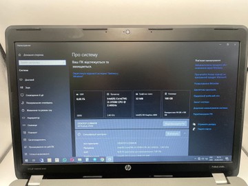 Б/в Ноутбук Hp 15/core i3 3110m ddr3/8gb ddr3/hdd *відсутній/ssd 180 gb/*інтегрована 01-201095915