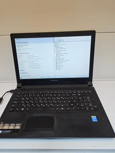 Б/в Ноутбук Lenovo 15/pentium n3540 ddr3/4gb ddr3/hdd 250 gb/*інтегрована 01-201112254
