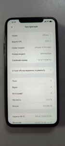 Б/у Мобільний телефон Apple iphone 11 pro max 512gb 01-201131760