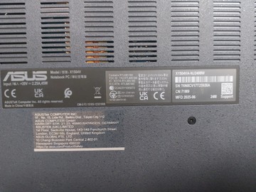 Б/в Ноутбук Asus 15/core i3-1315u ddr5/8gb ddr4/ssd 512 gb/*інтегрована 01-201169146