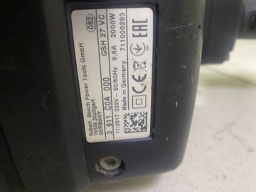 01-200564618: Bosch gsh 27 vc