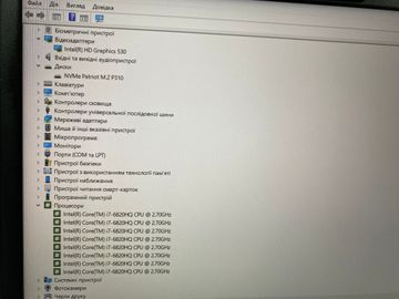 01-200636909: Dell 14/core i7 6820hq ddr3/8gb ddr3/hdd *відсутній/ssd 240 gb/*інтегрована