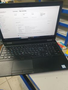 Б/в Ноутбук Dell 15/core i7 8750h ddr4/16gb ddr4/hdd *відсутній/ssd 512 gb/quadro p600 4gb 01-200803552