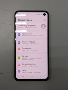 Б/в Мобільний телефон Samsung g970f galaxy s10e 6/128gb 01-200847661