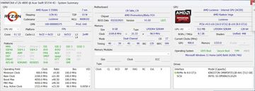 Б/в Ноутбук Acer 13/ryzen 5 5500u ddr4/8gb ddr4/hdd *відсутній/ssd 512 gb/*інтегрована 01-200848781