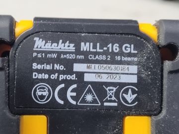 Б/в Лазерний нівелір M?Chtz mll-16 gl 01-200812647