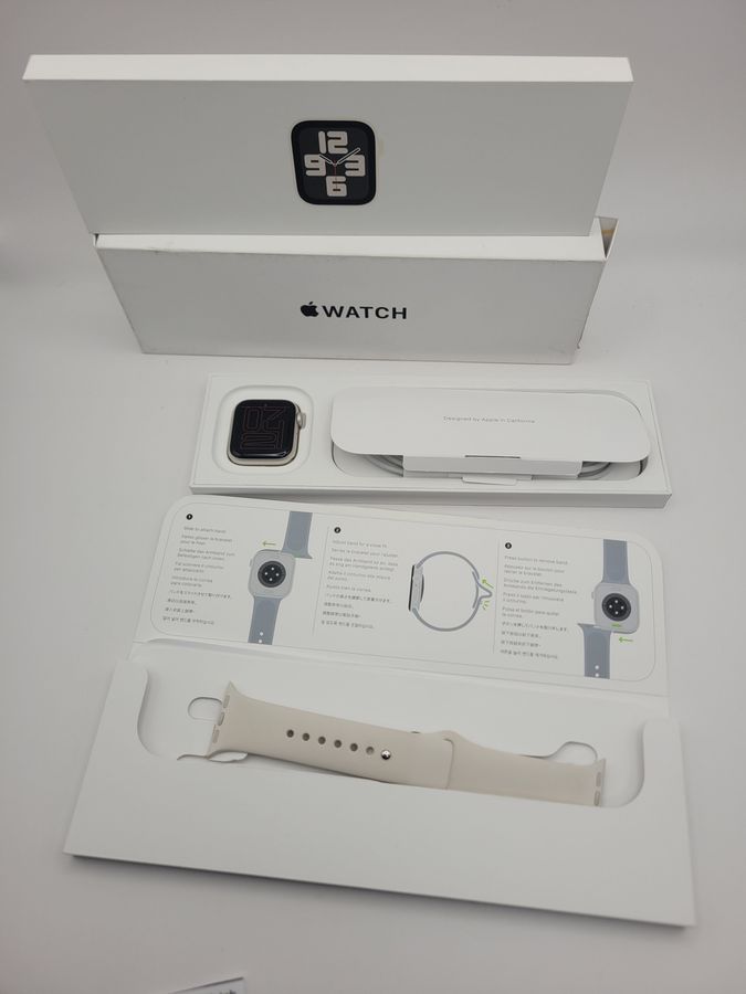 watch se 2 gps 40mm aluminium case