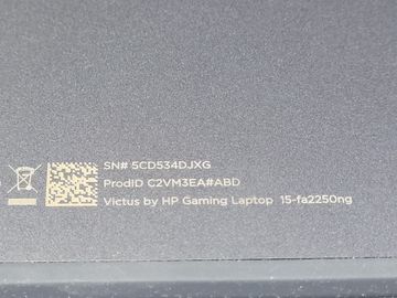 Б/в Ноутбук Hp 15/core i5-13420h ddr5/16gb ddr5/hdd *відсутній/ssd 512 gb/geforce rtx 5050 8gb 01-200882567