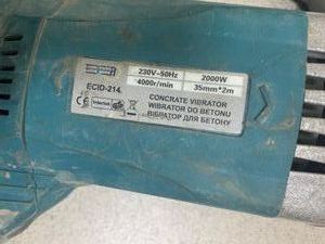 Б/у Вибратор глубинный Euro Craft ecid-214 01-200886494