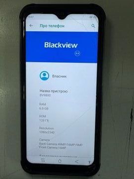 Б/в Мобільний телефон Blackview bv9800 pro 6/128gb 01-200922268