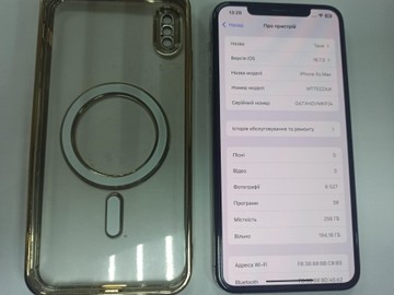 Б/в Мобільний телефон Apple iphone xs max 256gb 01-200930139