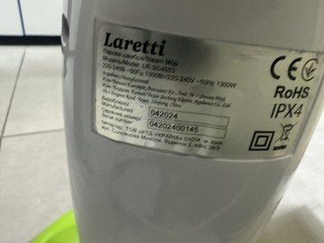 Б/у Паровая швабра Laretti lr-sc4553 01-200966360