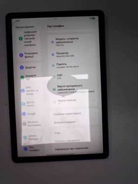 Б/в Планшет Lenovo tab tb311fu 4/128gb 01-200996591