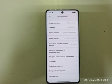 Б/в Мобільний телефон Xiaomi redmi note 15 4g 8/256gb 01-201003566