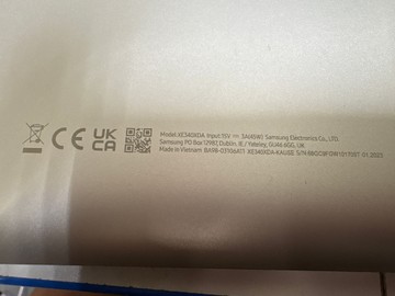 Б/в Ноутбук Samsung 14/celeron n4500 ddr4/4gb ddr4/hdd *відсутній/ssd 32 gb/*інтегрована 01-201001557