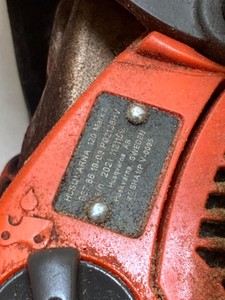 Б/в Пила ланцюгова Husqvarna 120 mark ii 01-201021166
