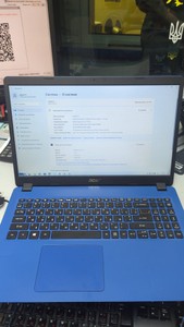 Acer 15/core i3-1005g1 ddr4/8gb ddr4/hdd *відсутній/ssd 256 gb/*інтегрована