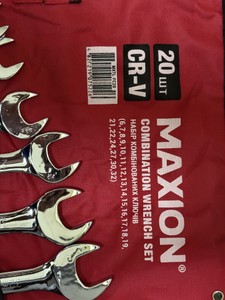 Б/у Набор инструментов Maxion mxtl-fc20 6-32mm cr-v 20шт 01-201096305