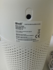 Б/в Очищувач повітря Levoit core mini true hepa lap-c161-weu 01-201106324