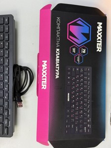 Б/в Клавіатура Maxxter kbm-c01b-ua 01-201174492