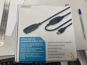 01-200597437: Digitus digitus usb 3.0 active cable, a/m-a/f/ 20m / da-73107