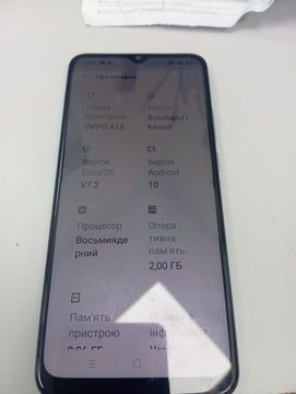 Б/в Мобільний телефон Oppo a15 2/32gb 01-200804429