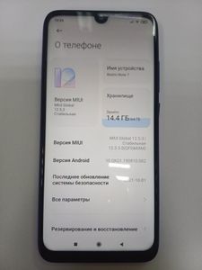 Б/в Мобільний телефон Xiaomi redmi note 7 4/64gb 01-200808591