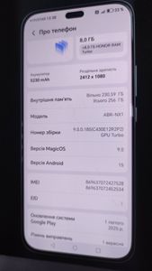 Б/в Мобільний телефон Honor 400 lite 8/256gb 01-200811010