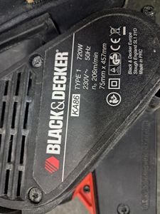 Б/в Шліфмашина стрічкова Black&Decker ka86 01-200753130
