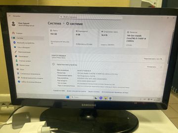Б/в Системний блок Пк intel core i5-11400f/ram 16 gb/hdd відсутній/ssd 1000 gb/nvidia rtx 4060 (geforce) 8gb gddr6 128bit 01-200821218