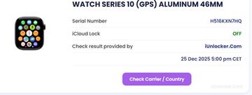 Б/в Смарт-годинник Apple watch series 10 gps 46mm alu. case 01-200826026