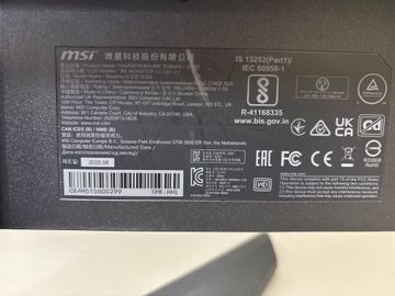 Б/в Монітор Msi mag 274qf x24 01-200833487