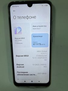 Б/в Мобільний телефон Xiaomi redmi note 7 4/64gb 01-200860261