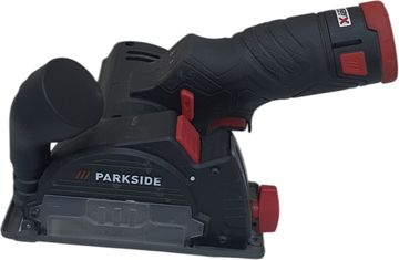 Б/в Пилка дискова акумуляторна Parkside ppwsa 12 a1 + 1акб paok 12 2.5a1 2.5ah + 1акб papk 12 a4 2.0ah+ зарядка plgk 12 a3 01-200780260