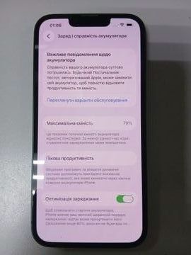 Б/в Мобільний телефон Apple iphone 13 128gb 01-200894279