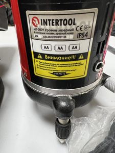 Б/у Лазерный нивелир Intertool mt-3009 01-200898092