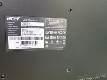 Б/в Монітор Acer x223hq 01-200903466