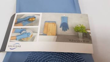 Б/в Гумові рукавички для миття посуду Wenko 54764100 16-000206703