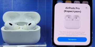 Б/в Навушники Apple airpods pro 2nd generation with magsafe charging case usb-c 01-200866316