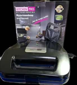 Б/в Бутербродниця Kitchen Pro 3-in-1 hm-306 01-200947451