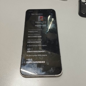 Б/в Мобільний телефон Samsung galaxy a14 sm-a145r 4/64gb 01-200954085